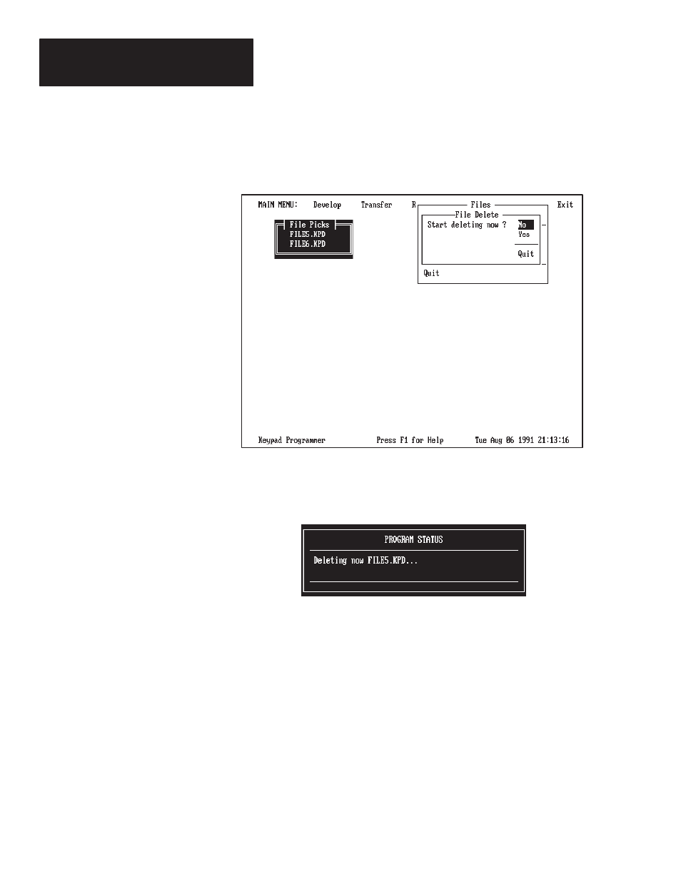 Rockwell Automation 2705-ND1 Keypad Development Software User Manual | Page 115 / 123