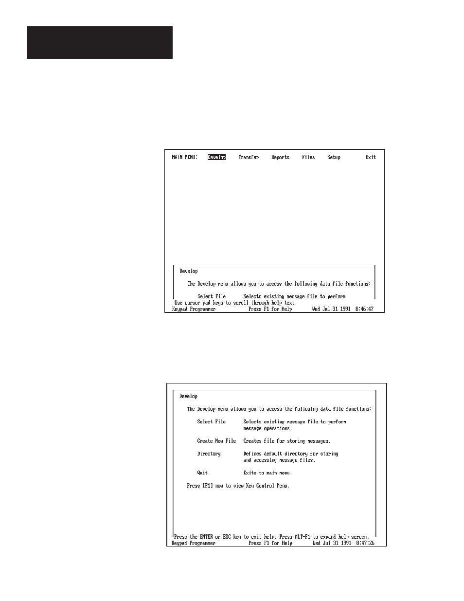 Getting help | Rockwell Automation 2705-ND1 Keypad Development Software User Manual | Page 21 / 123