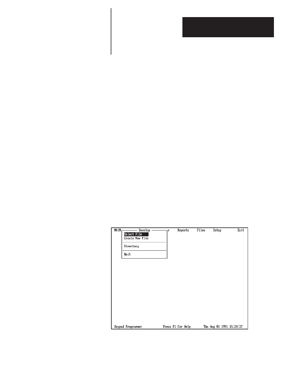 6 - creating/selecting a message file, Chapter objectives, Message files | Creating/selecting a message file | Rockwell Automation 2705-ND1 Keypad Development Software User Manual | Page 29 / 123