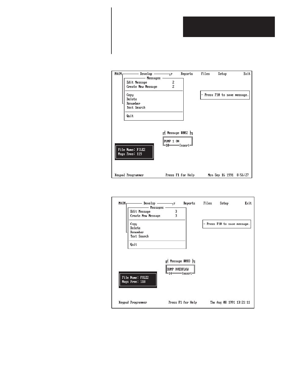 Rockwell Automation 2705-ND1 Keypad Development Software User Manual | Page 40 / 123