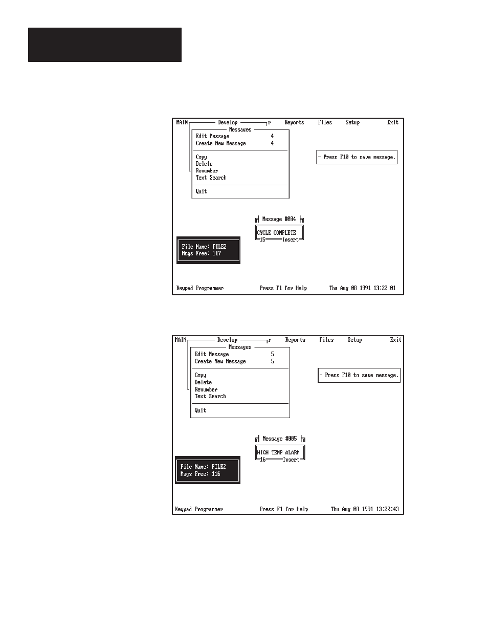 Rockwell Automation 2705-ND1 Keypad Development Software User Manual | Page 41 / 123