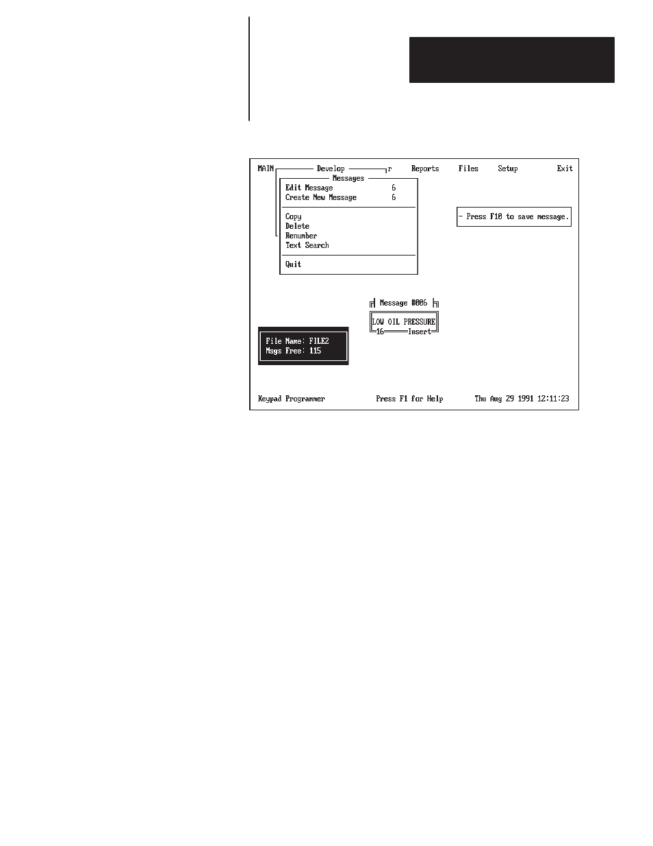 Rockwell Automation 2705-ND1 Keypad Development Software User Manual | Page 42 / 123