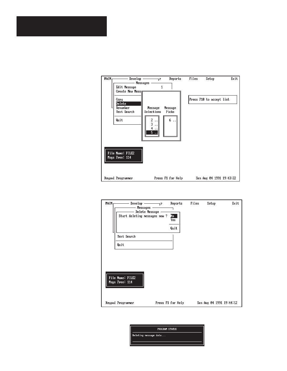 Rockwell Automation 2705-ND1 Keypad Development Software User Manual | Page 49 / 123