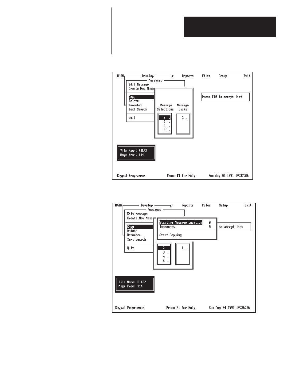 Rockwell Automation 2705-ND1 Keypad Development Software User Manual | Page 52 / 123