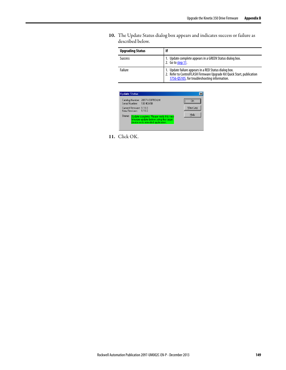 Rockwell Automation 2097-Vxxx Kinetix 350 Single-axis EtherNet/IP Servo Drive User Manual User Manual | Page 149 / 156