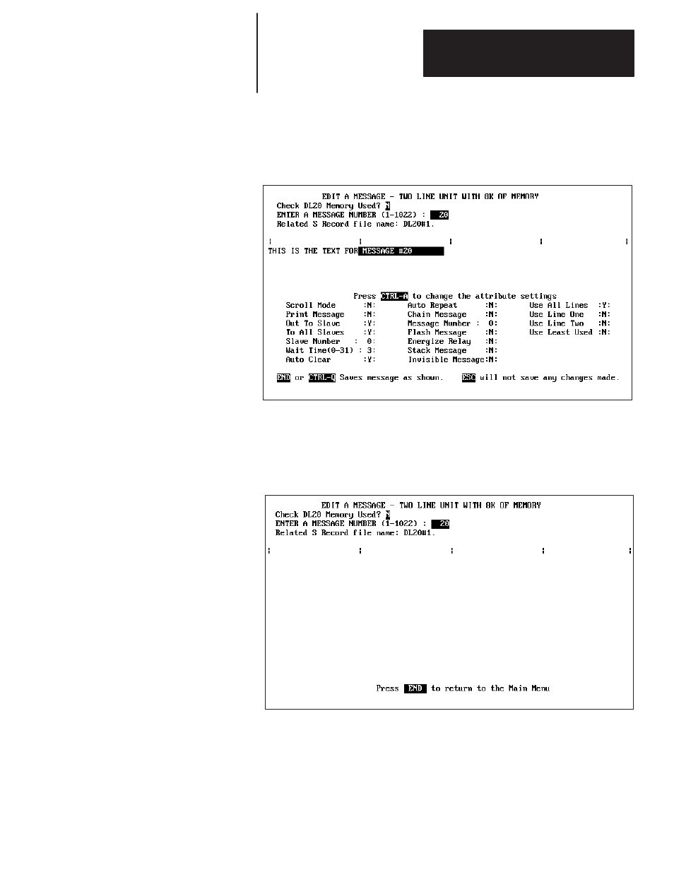 Rockwell Automation 2706-NP3 DL20 OFFLINE PROGRAMMING MANUAL User Manual | Page 30 / 67