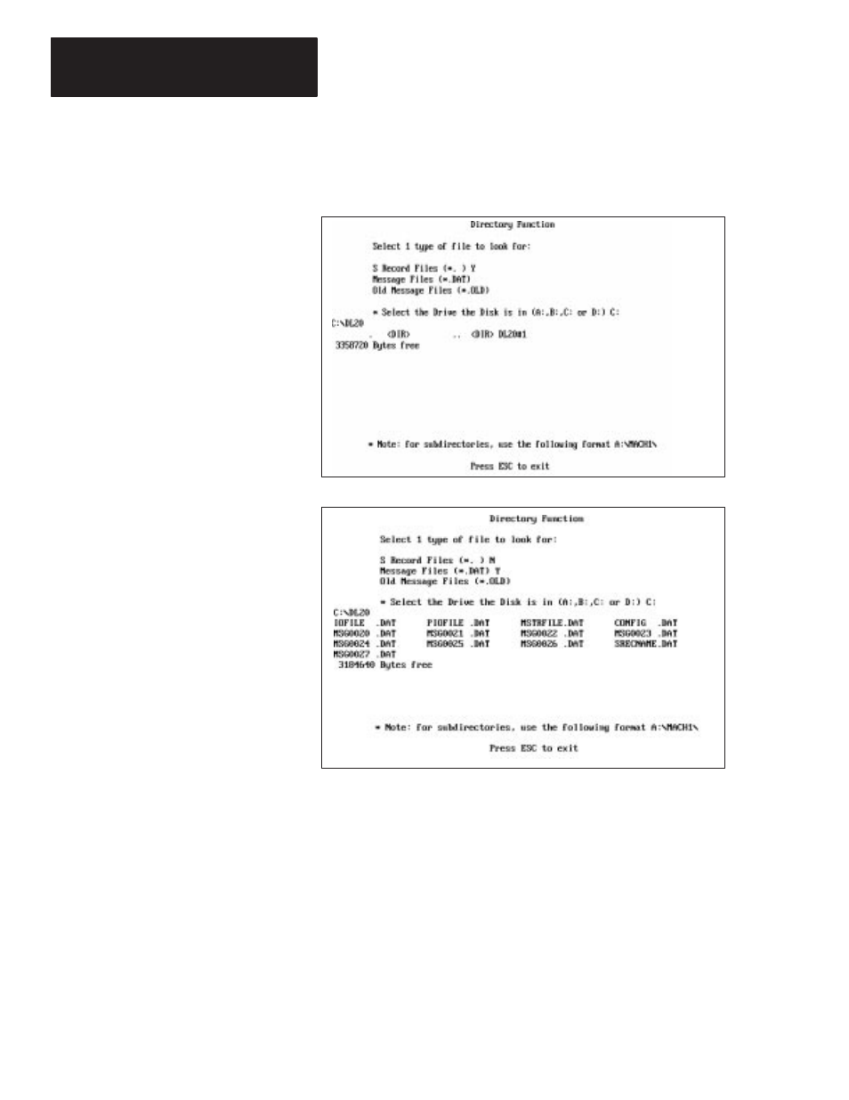 Viewing dl20 files | Rockwell Automation 2706-NP3 DL20 OFFLINE PROGRAMMING MANUAL User Manual | Page 40 / 67