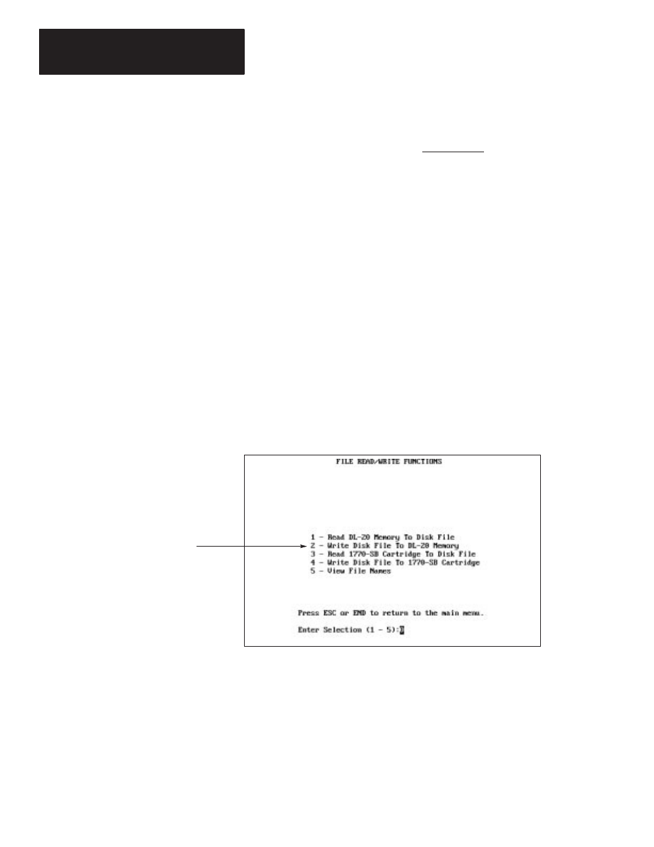 Downloading s record file to dl20 | Rockwell Automation 2706-NP3 DL20 OFFLINE PROGRAMMING MANUAL User Manual | Page 44 / 67