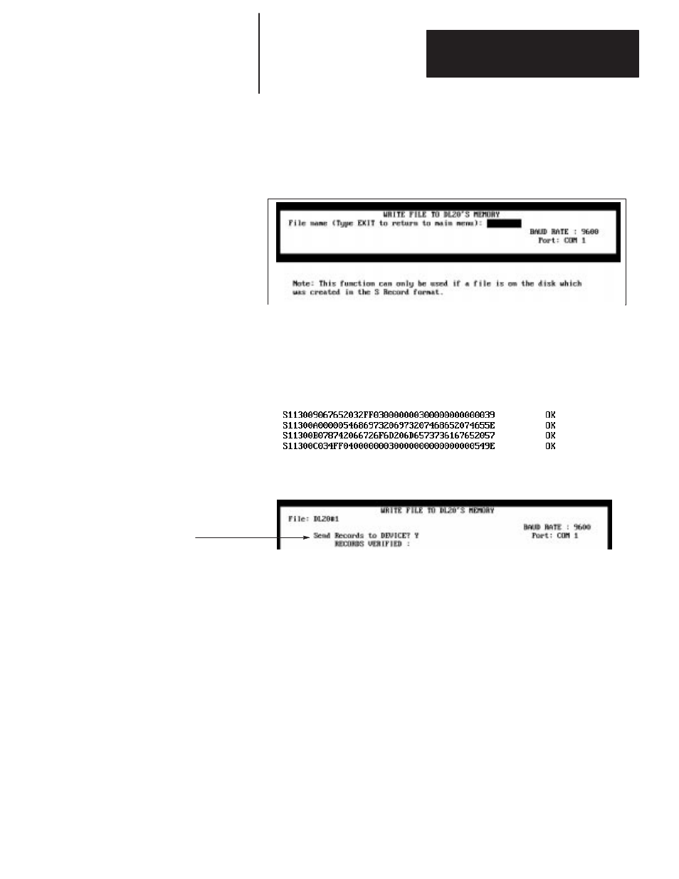 Rockwell Automation 2706-NP3 DL20 OFFLINE PROGRAMMING MANUAL User Manual | Page 45 / 67