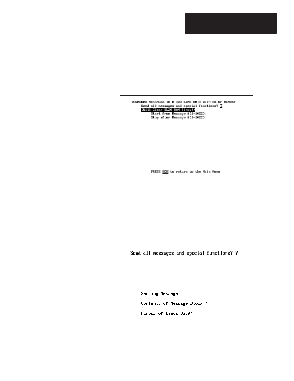 Rockwell Automation 2706-NP3 DL20 OFFLINE PROGRAMMING MANUAL User Manual | Page 57 / 67