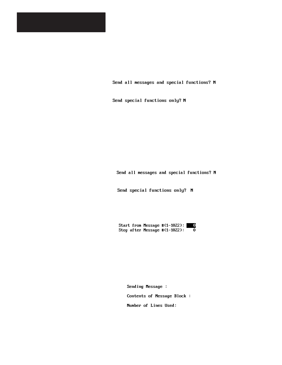 Downloading message files | Rockwell Automation 2706-NP3 DL20 OFFLINE PROGRAMMING MANUAL User Manual | Page 58 / 67