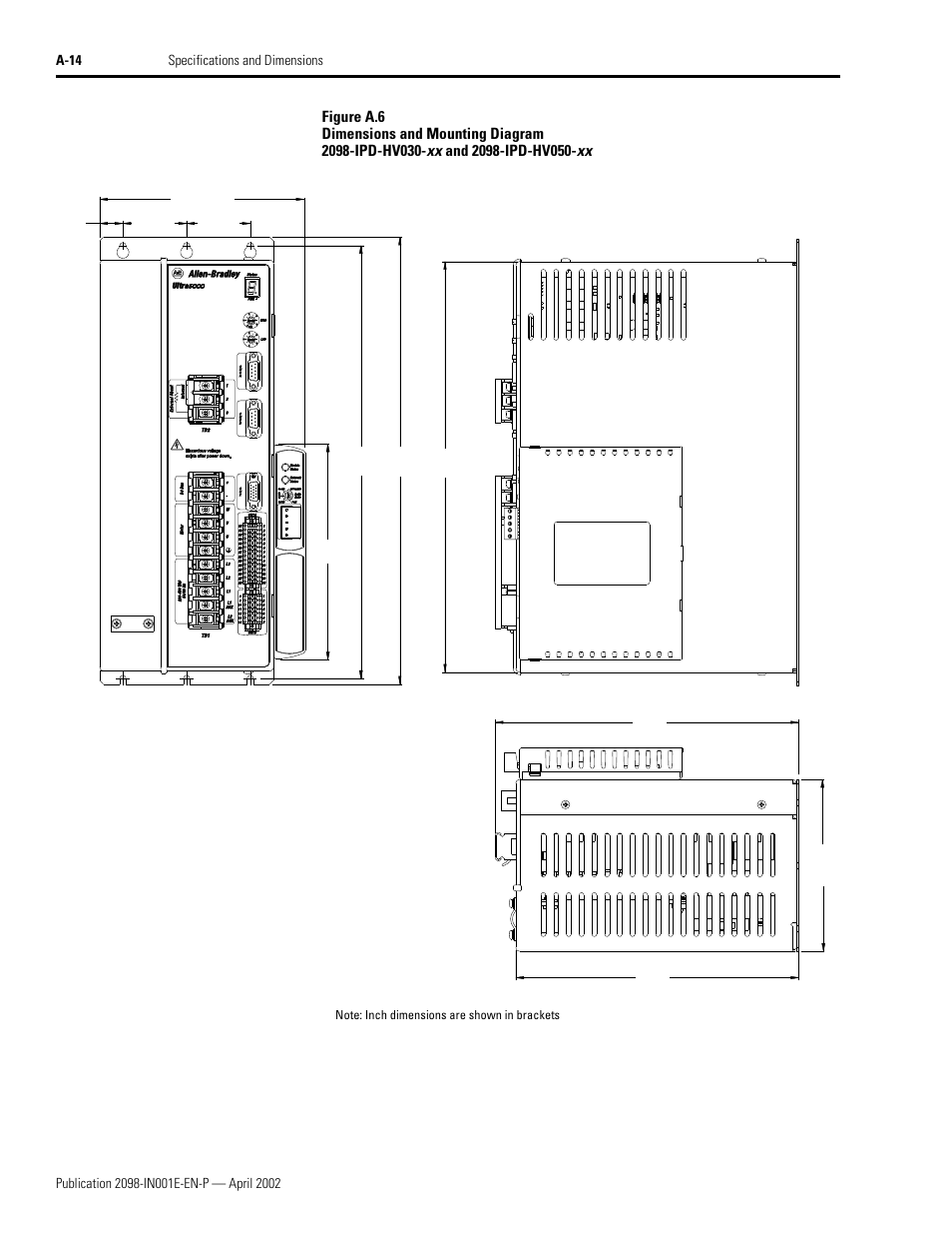 Rockwell Automation 2098-IPD-xxx Ultra5000 Intelligent Positioning Drives Installation Manual User Manual | Page 110 / 160