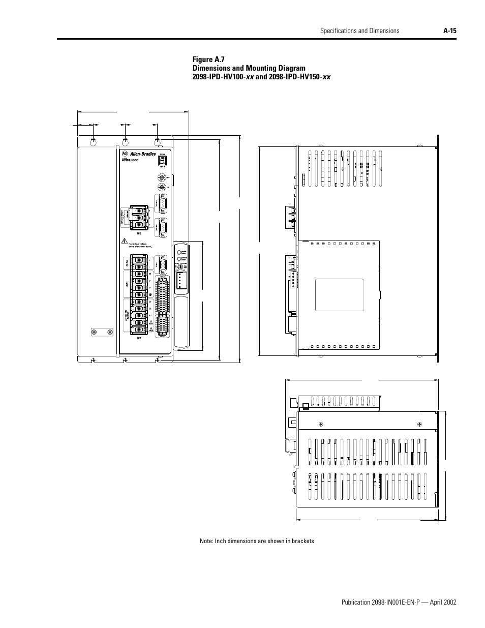 Rockwell Automation 2098-IPD-xxx Ultra5000 Intelligent Positioning Drives Installation Manual User Manual | Page 111 / 160