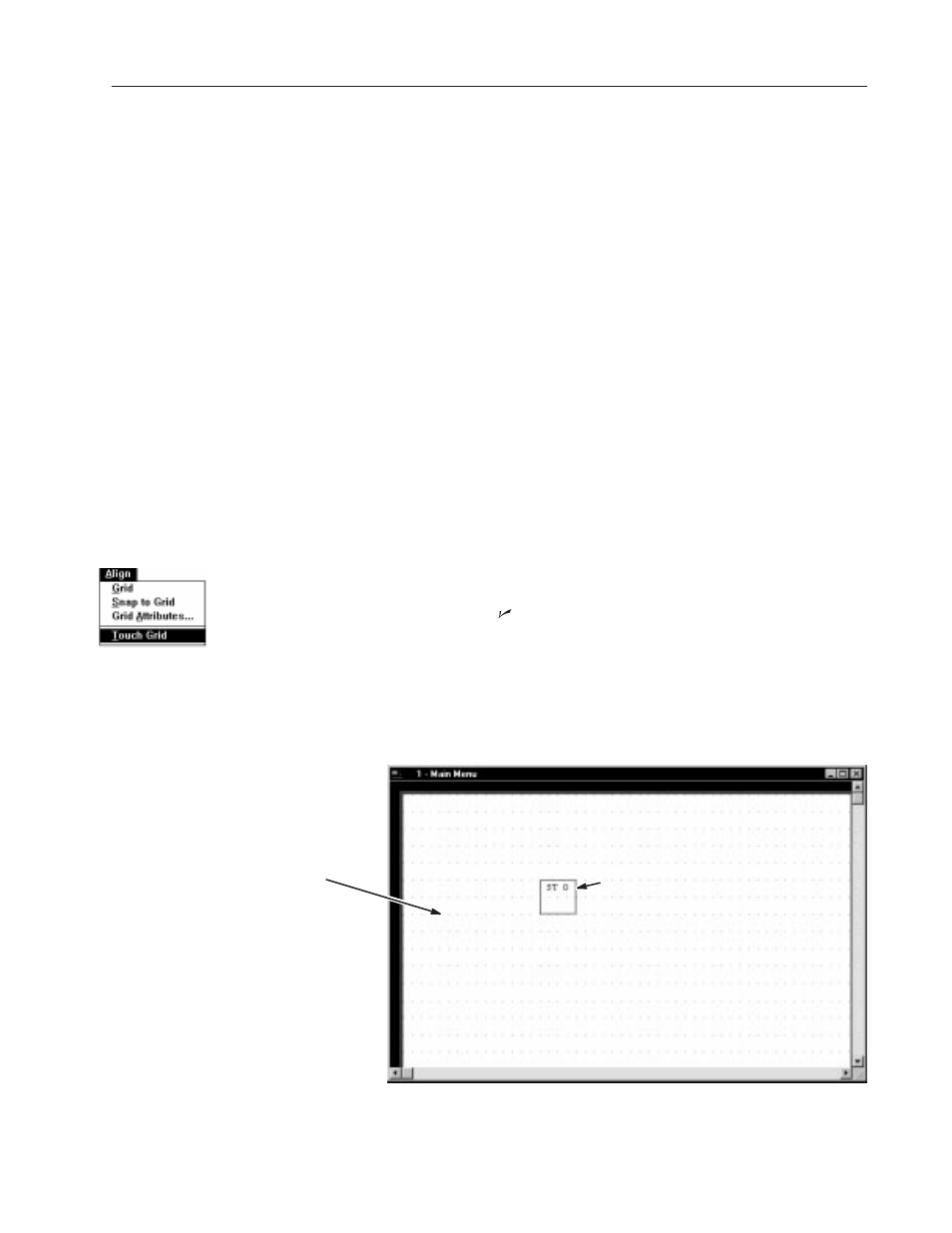 Aligning objects | Rockwell Automation 2711-ND3 PanelBuilder v2.60 Software User Manual User Manual | Page 113 / 502