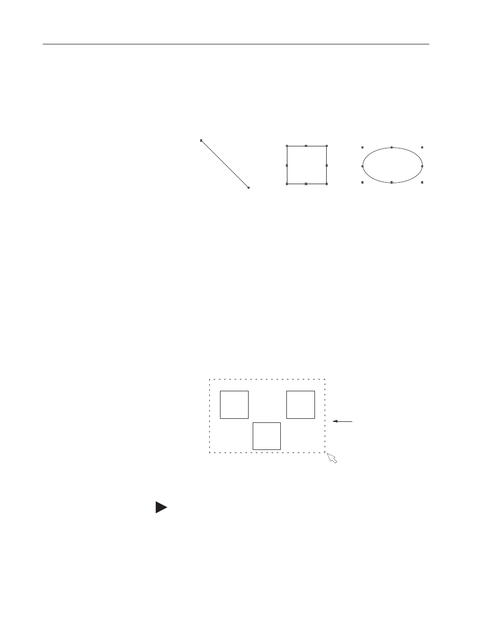 Selecting objects | Rockwell Automation 2711-ND3 PanelBuilder v2.60 Software User Manual User Manual | Page 116 / 502