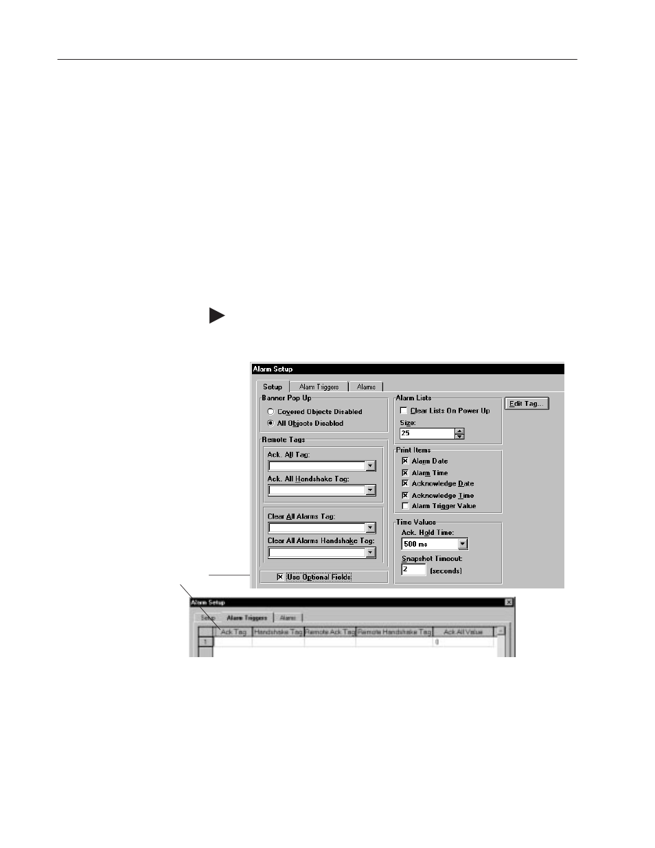 Defining remote tags user by controller, Defining remote tags used by controller | Rockwell Automation 2711-ND3 PanelBuilder v2.60 Software User Manual User Manual | Page 248 / 502