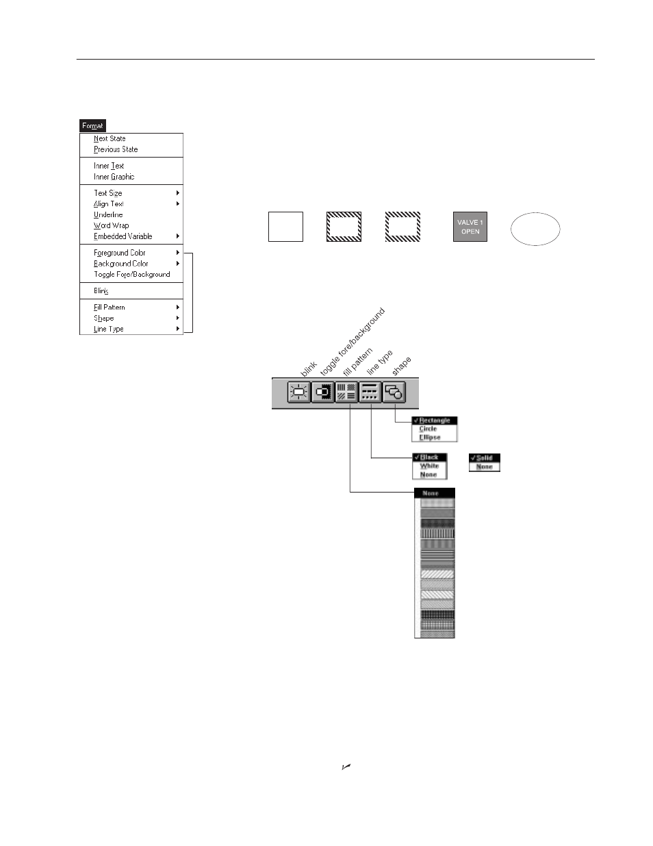 Changing the appearance of objects | Rockwell Automation 2711-ND3 PanelBuilder v2.60 Software User Manual User Manual | Page 273 / 502