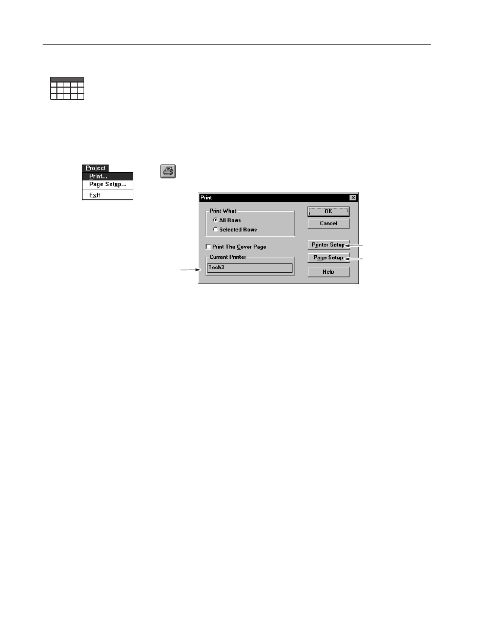 Printing tags | Rockwell Automation 2711-ND3 PanelBuilder v2.60 Software User Manual User Manual | Page 324 / 502