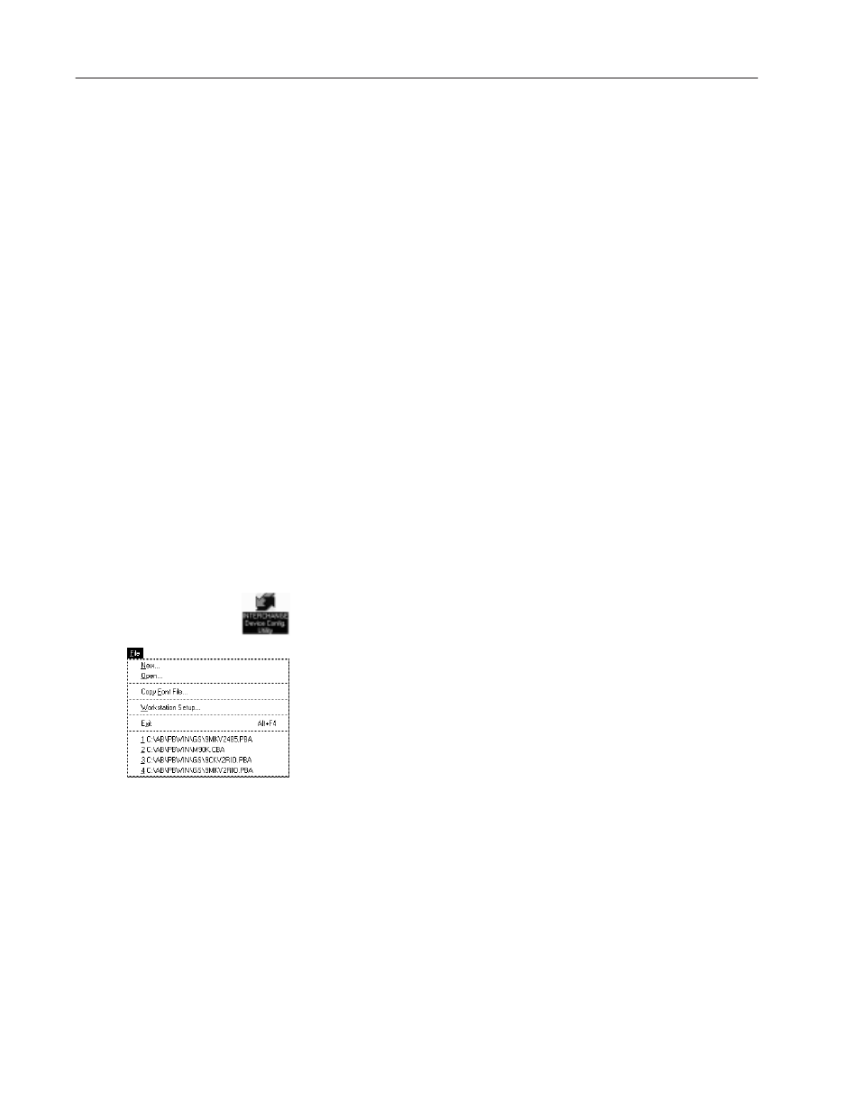 Interchange device configuration utility | Rockwell Automation 2711-ND3 PanelBuilder v2.60 Software User Manual User Manual | Page 34 / 502