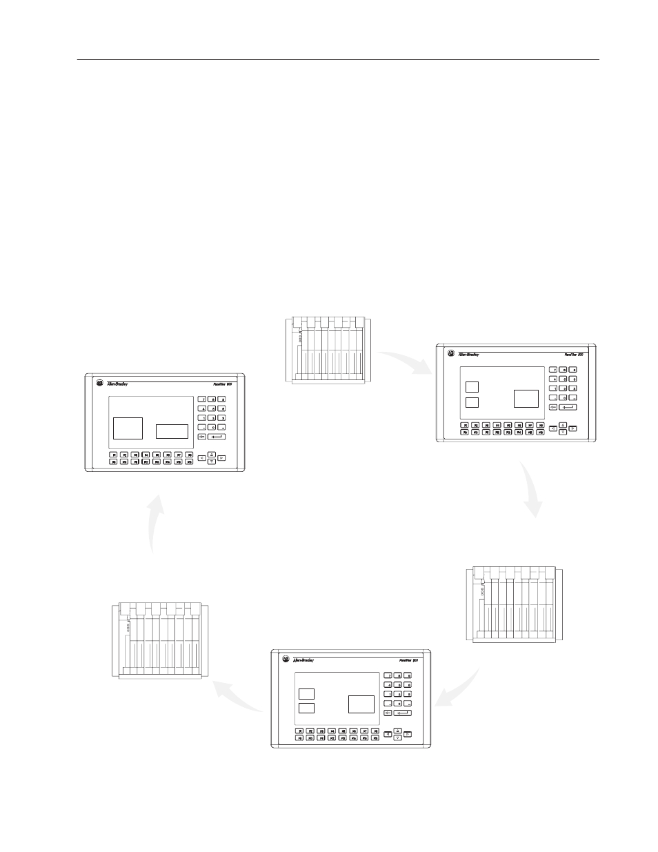 Control tags example | Rockwell Automation 2711-ND3 PanelBuilder v2.60 Software User Manual User Manual | Page 357 / 502