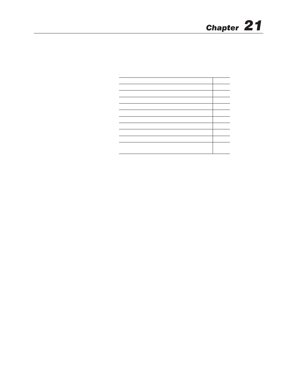 21 - managing projects, Chapter objectives, About projects | Managing projects, Chapter, Chapter objectives about projects | Rockwell Automation 2711-ND3 PanelBuilder v2.60 Software User Manual User Manual | Page 359 / 502