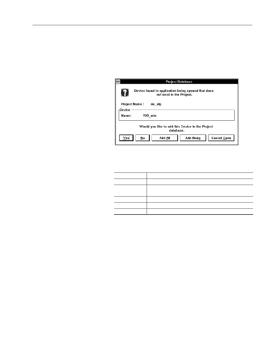 Adding unknown tags or devices to a project | Rockwell Automation 2711-ND3 PanelBuilder v2.60 Software User Manual User Manual | Page 367 / 502