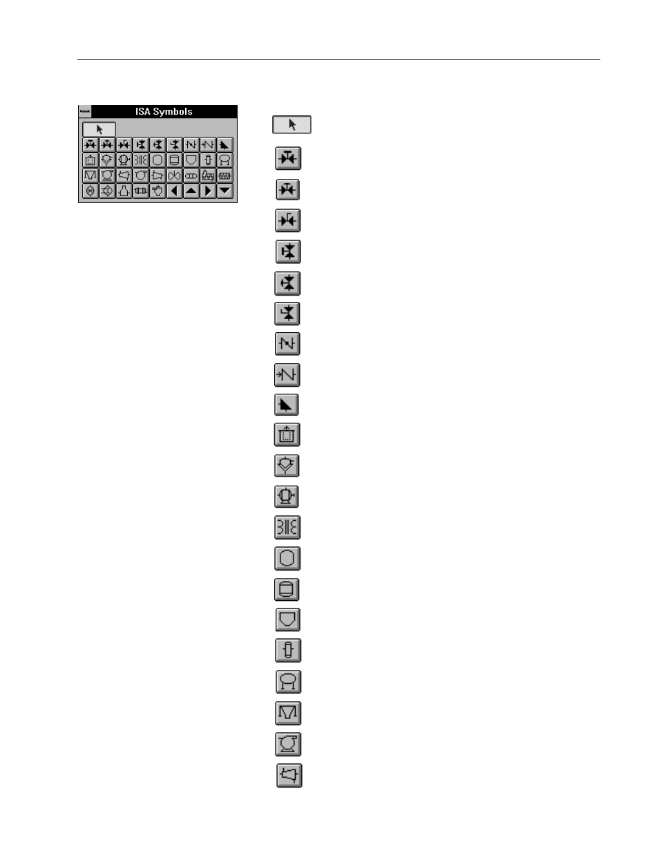 Isa symbols toolbox | Rockwell Automation 2711-ND3 PanelBuilder v2.60 Software User Manual User Manual | Page 435 / 502