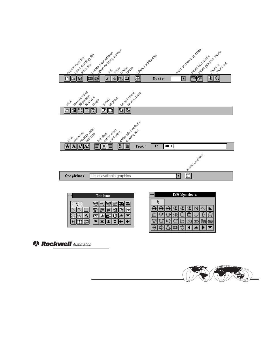 Back cover, Panelbuilder tools, Worldwide representation | Rockwell Automation 2711-ND3 PanelBuilder v2.60 Software User Manual User Manual | Page 502 / 502