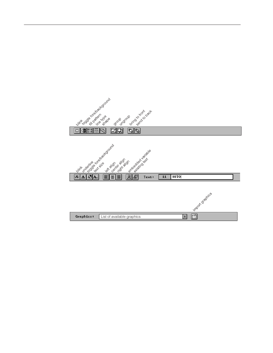 Format bar | Rockwell Automation 2711-ND3 PanelBuilder v2.60 Software User Manual User Manual | Page 78 / 502