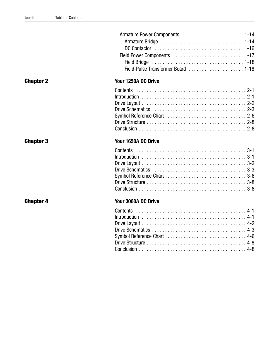 Rockwell Automation 1395 Digital DC Drive User Manual | Page 4 / 91