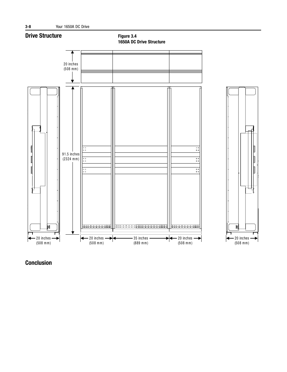 Drive structure, Conclusion, Drive structure -8 conclusion -8 | Rockwell Automation 1395 Digital DC Drive User Manual | Page 46 / 91