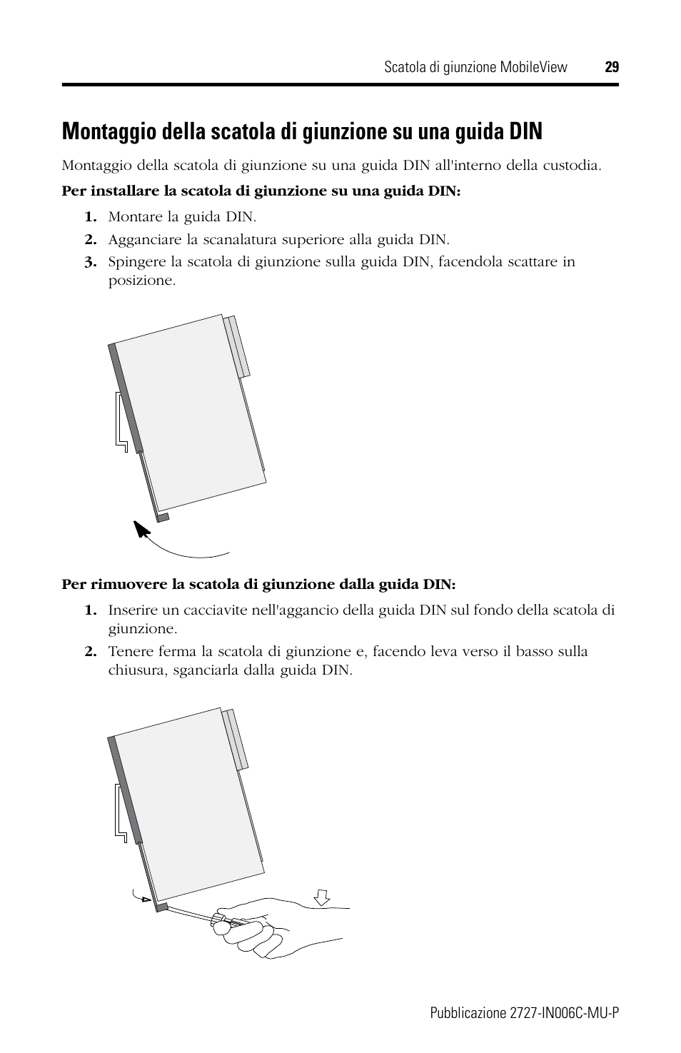 Rockwell Automation 2727-MRJB1 MobileView Junction Box Installation Instructions User Manual | Page 29 / 40