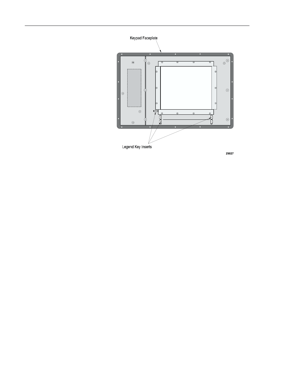 Step 4. attaching the new keypad faceplate | Rockwell Automation 2711E-NK5 Replacing the PanelView 1400E Keypad Faceplate User Manual | Page 6 / 11