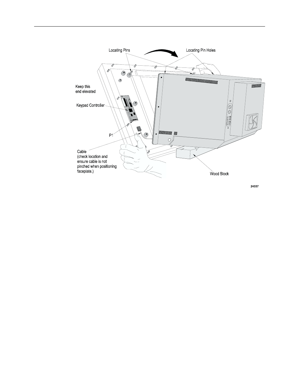 Rockwell Automation 2711E-NK5 Replacing the PanelView 1400E Keypad Faceplate User Manual | Page 7 / 11