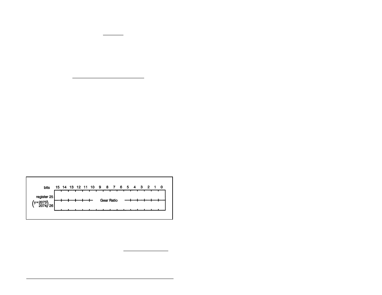 20 registers 25, 26: gear ratio, 21 register 27: user leds | Rockwell Automation 57C422B 2 Axis Servo Module User Manual | Page 43 / 122