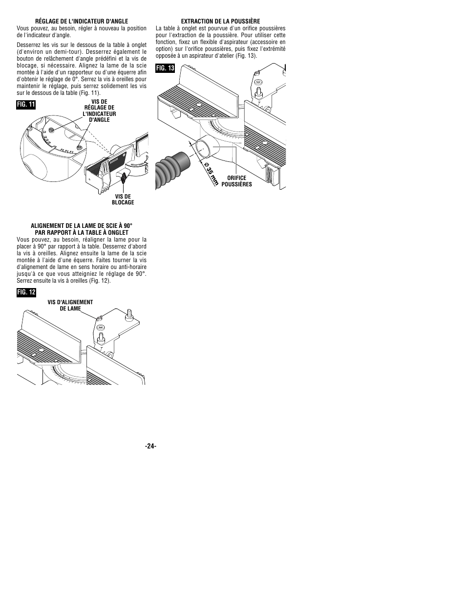 Bosch 1640VS User Manual | Page 24 / 44