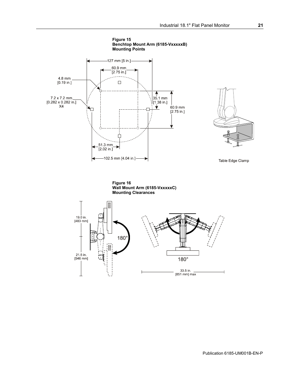 Rockwell Automation 6185-V Industrial 18.1 Inch Flat Panel Monitor User Manual User Manual | Page 21 / 64