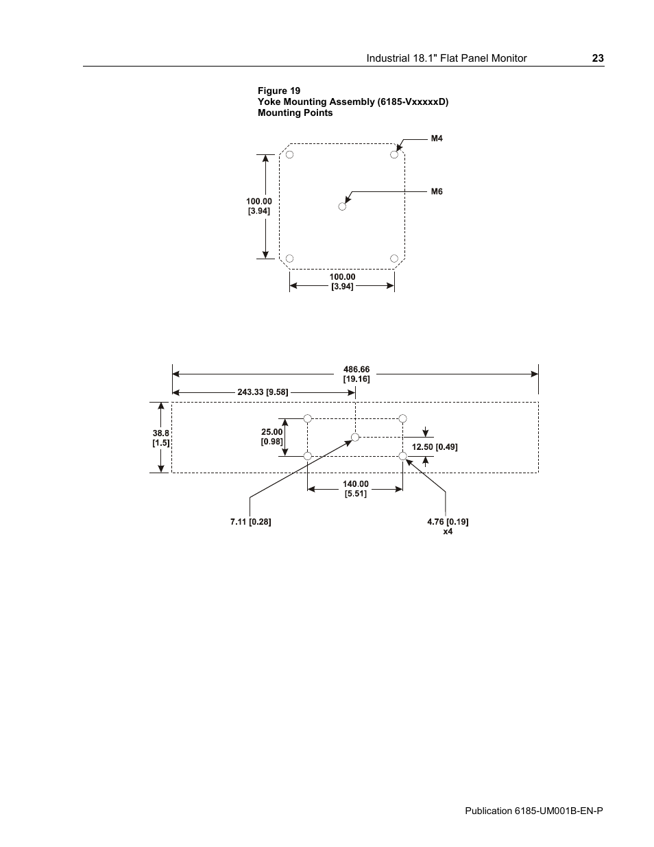 Rockwell Automation 6185-V Industrial 18.1 Inch Flat Panel Monitor User Manual User Manual | Page 23 / 64