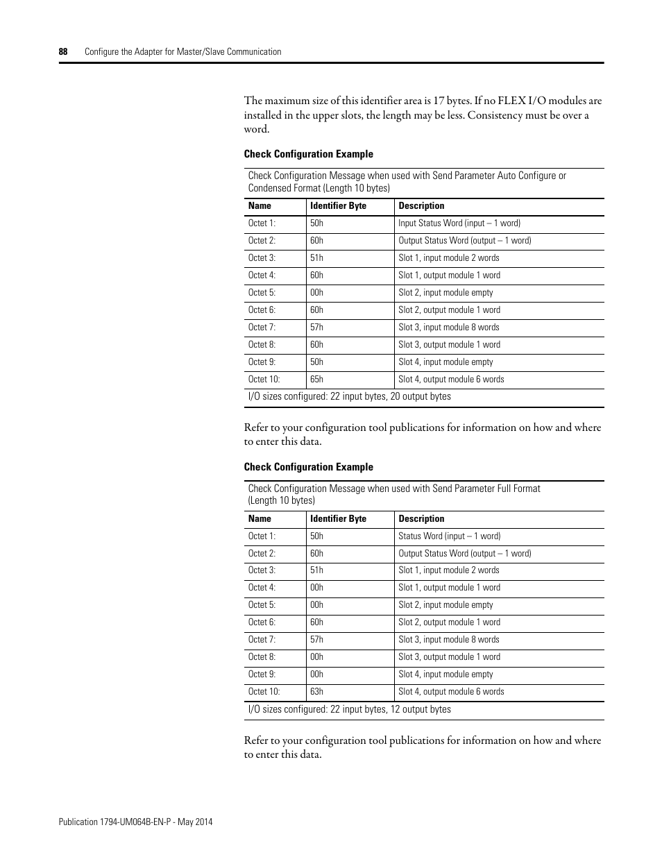 Rockwell Automation 1794-APBDPV1 FLEX I/O PROFIBUS Adapter User Manual User Manual | Page 100 / 153