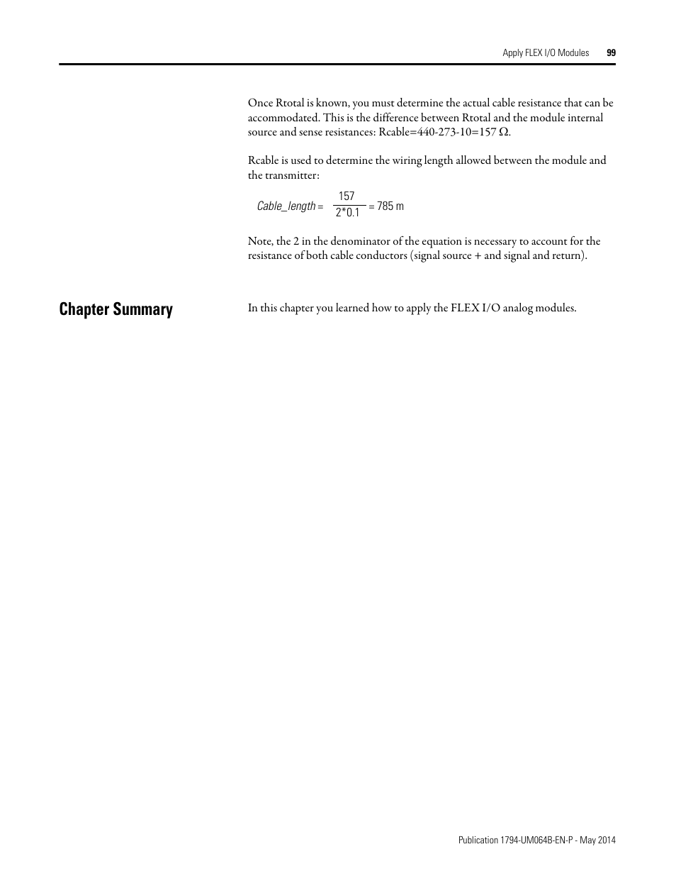 Chapter summary | Rockwell Automation 1794-APBDPV1 FLEX I/O PROFIBUS Adapter User Manual User Manual | Page 111 / 153