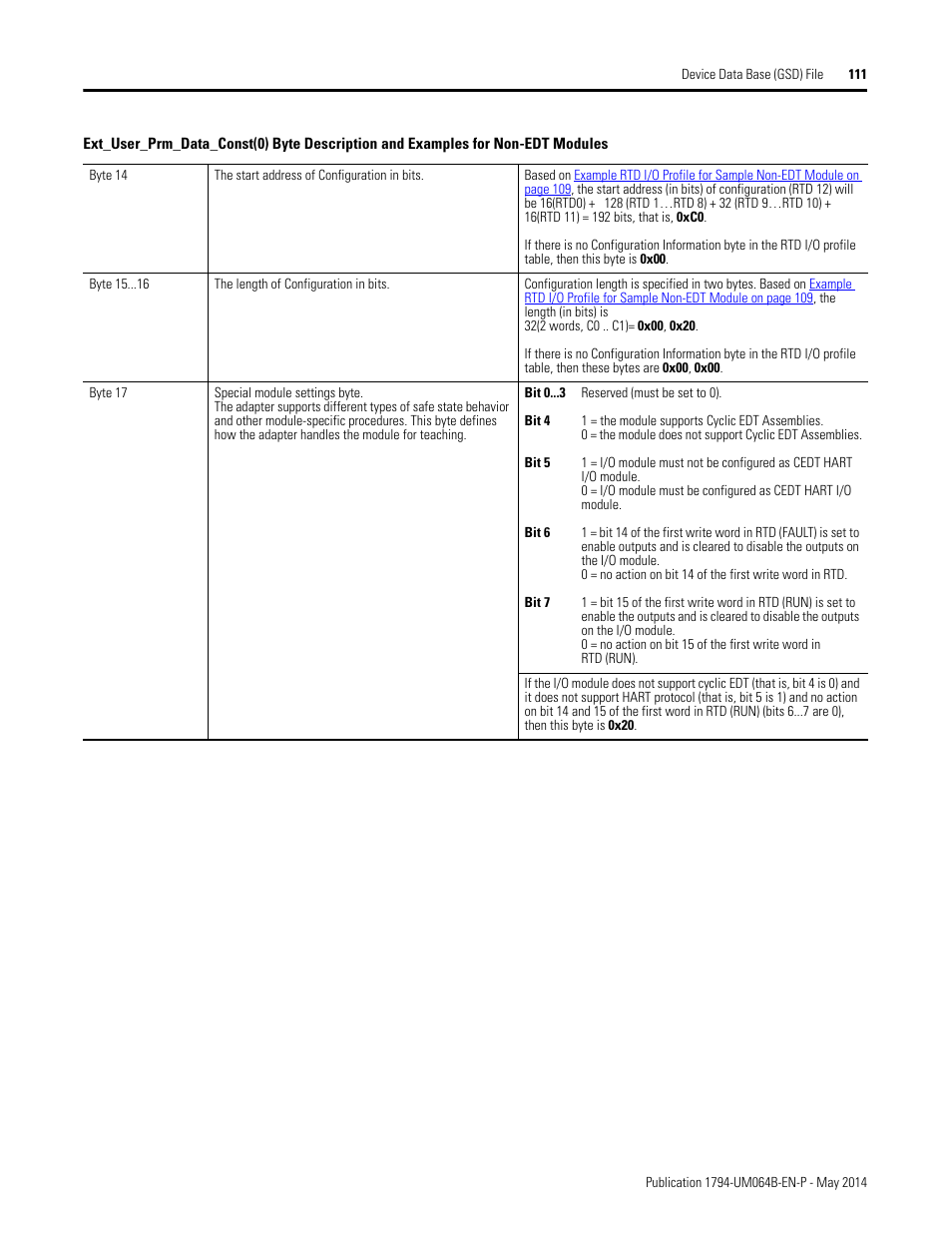 Rockwell Automation 1794-APBDPV1 FLEX I/O PROFIBUS Adapter User Manual User Manual | Page 123 / 153