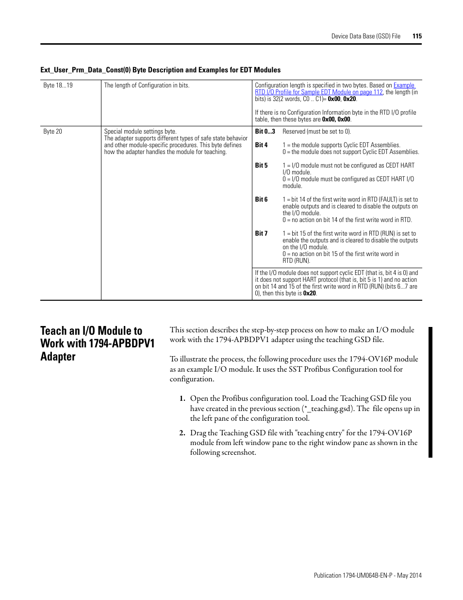 Rockwell Automation 1794-APBDPV1 FLEX I/O PROFIBUS Adapter User Manual User Manual | Page 127 / 153