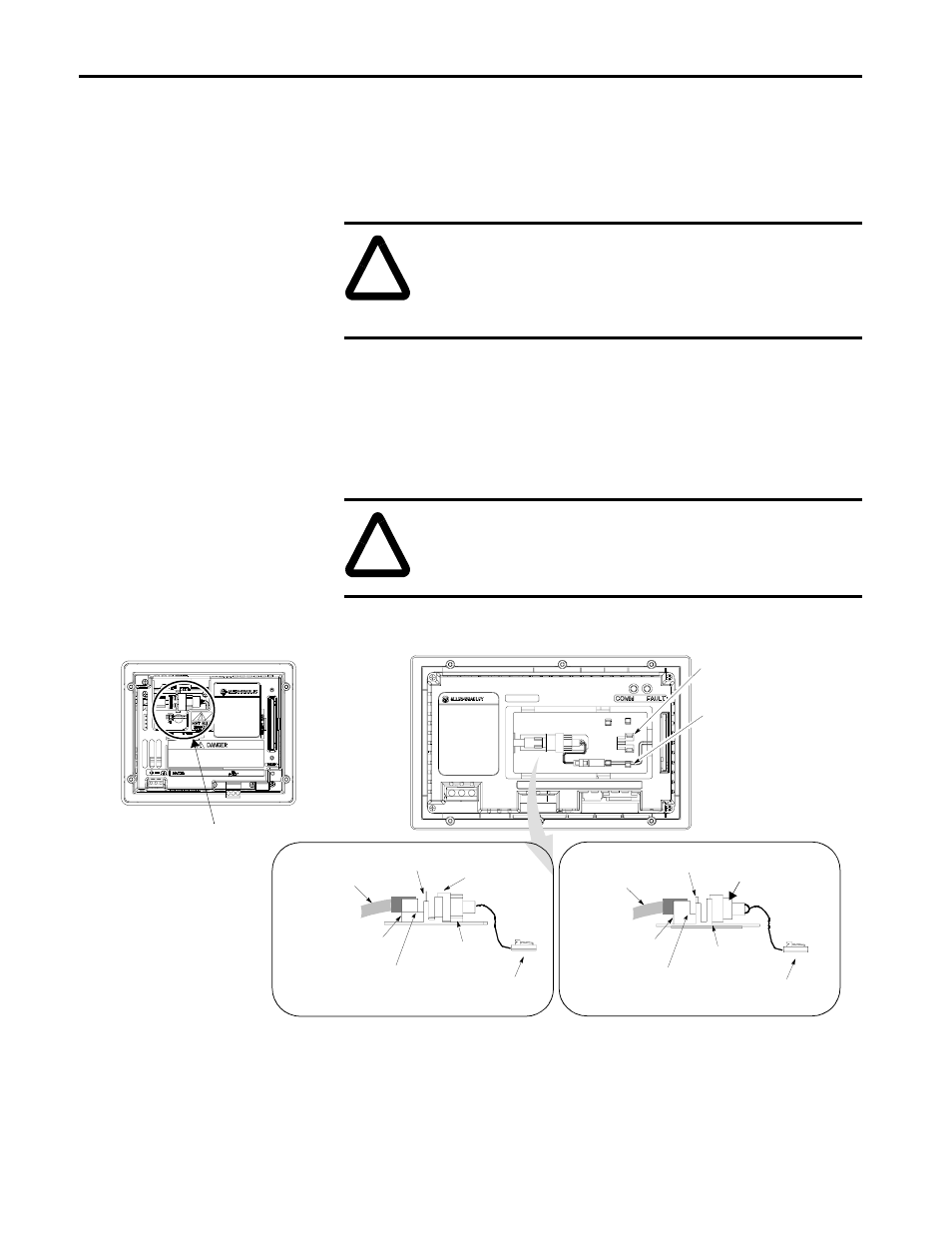 Francias, Remplacer | Rockwell Automation 2711-NL1 PanelView 550 Backlight Lamp Replacement User Manual | Page 4 / 12