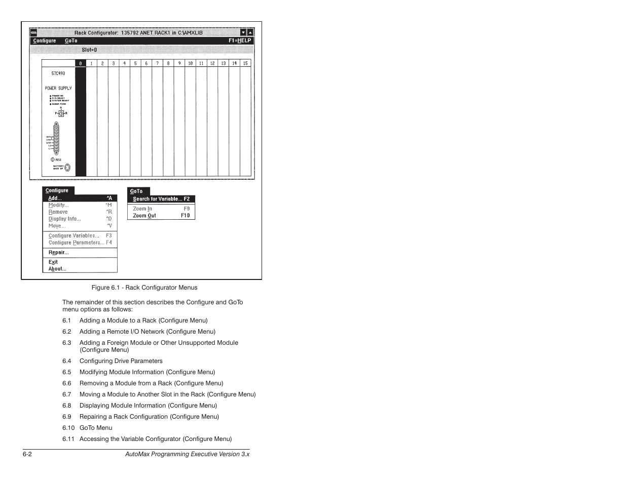 Rockwell Automation 57C620 AutoMax Programming Executive Version 3.8 User Manual | Page 100 / 298