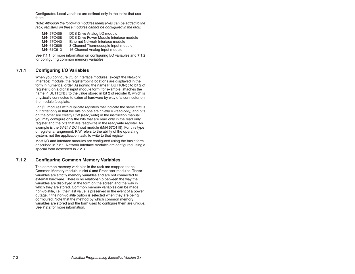 Rockwell Automation 57C620 AutoMax Programming Executive Version 3.8 User Manual | Page 114 / 298