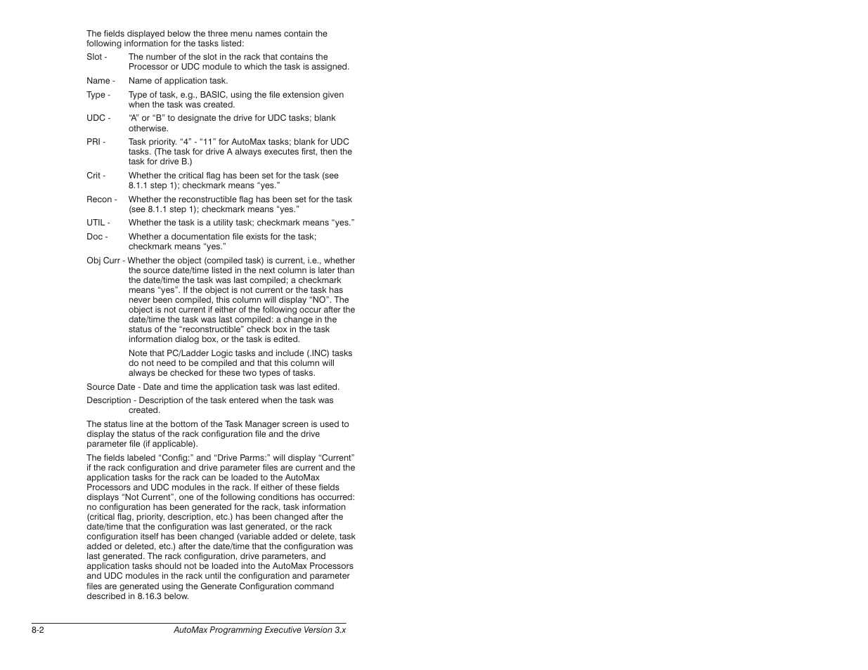 Rockwell Automation 57C620 AutoMax Programming Executive Version 3.8 User Manual | Page 130 / 298