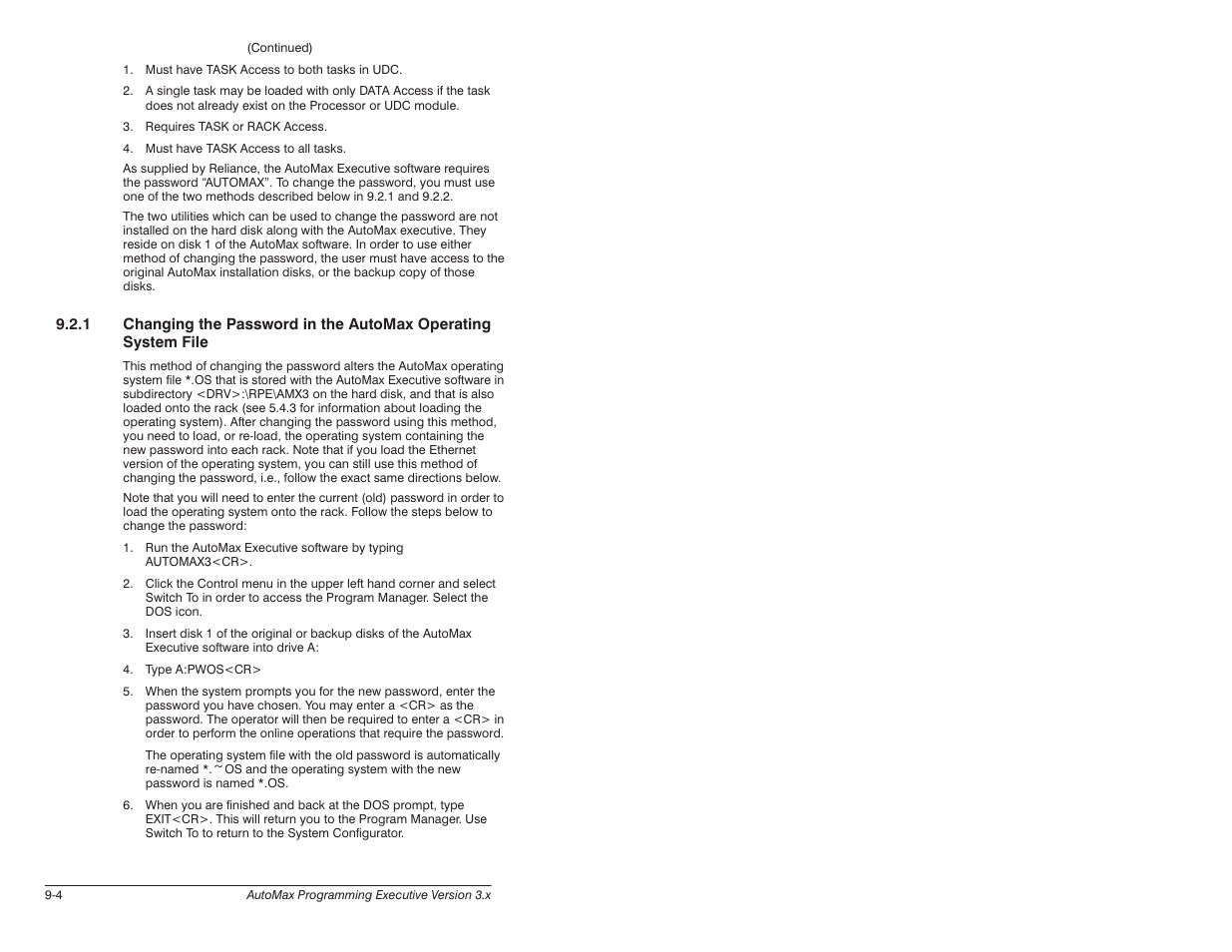 Rockwell Automation 57C620 AutoMax Programming Executive Version 3.8 User Manual | Page 146 / 298