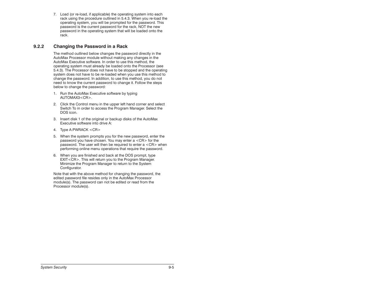 Rockwell Automation 57C620 AutoMax Programming Executive Version 3.8 User Manual | Page 147 / 298