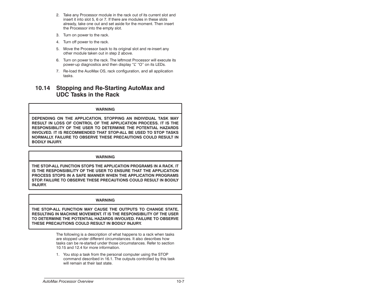 Rockwell Automation 57C620 AutoMax Programming Executive Version 3.8 User Manual | Page 155 / 298