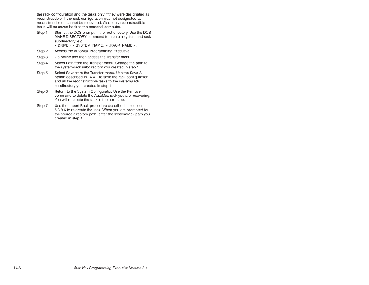 Rockwell Automation 57C620 AutoMax Programming Executive Version 3.8 User Manual | Page 180 / 298